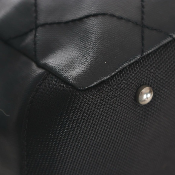 CHANEL Leather Canvas Tote - Picture 10 of 14